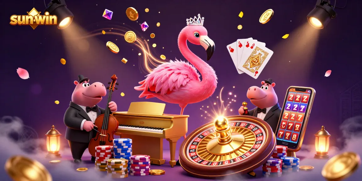 Play exciting casino games with sun-win, featuring vibrant characters and dynamic elements for a thrilling experience.