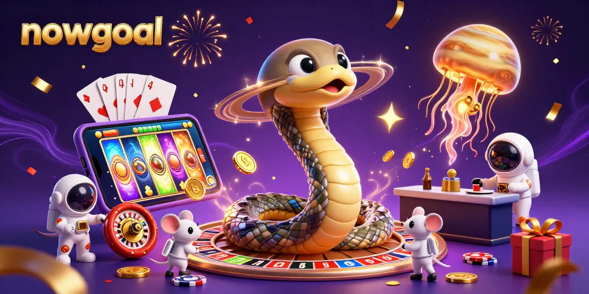 Bet on nowgoal's live updates with vibrant characters and gaming elements in this dynamic scene.