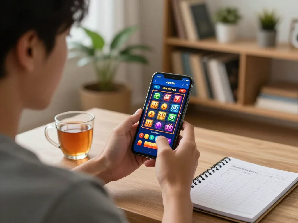 Berinteraksi dengan aman788 slot gacor di smartphone sambil mengelola anggaran di rumah.