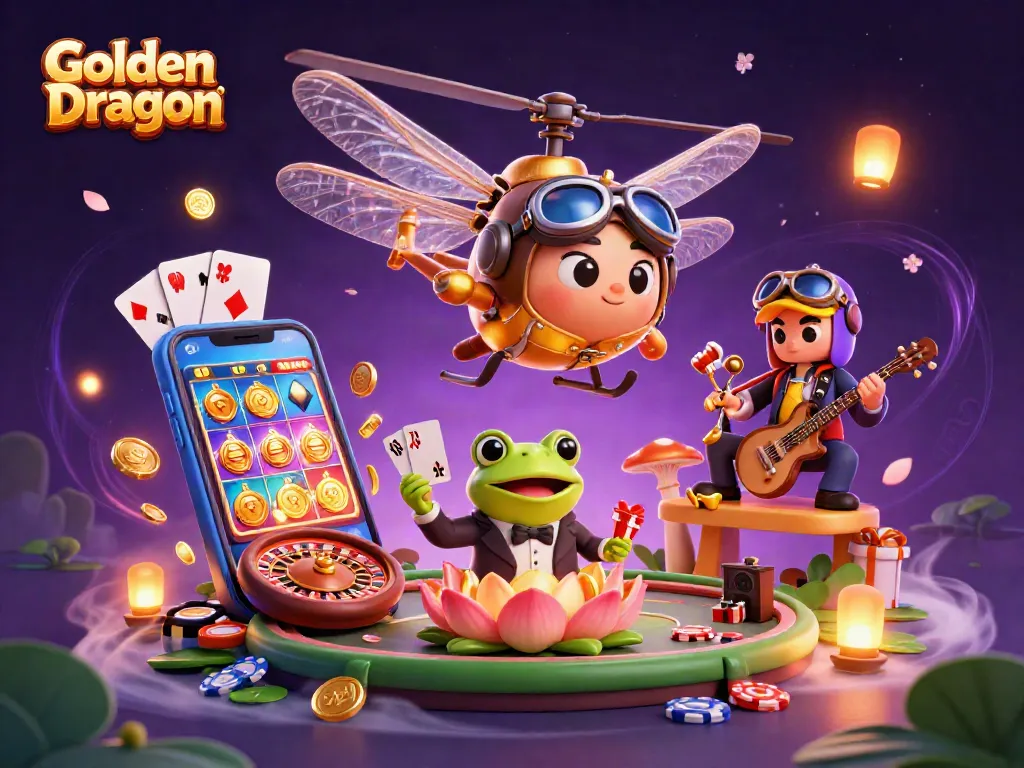 เกมสล็อต Golden Dragon เปิดโอกาสให้ผู้เล่นสนุกสนานและลุ้นโชคจากเกมที่น่าตื่นเต้น