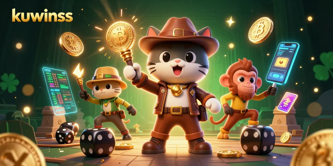 Kuwinss offers thrilling adventures in a vibrant casino world with innovative crypto elements.