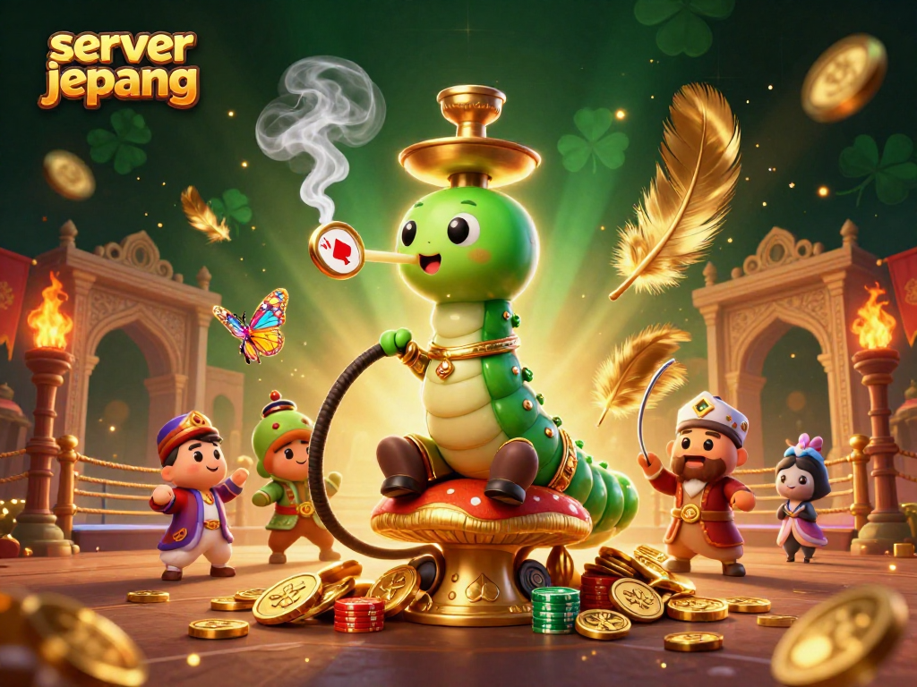 Experience thrilling action at server jepang with an enchanting visual of a unique casino-themed scene