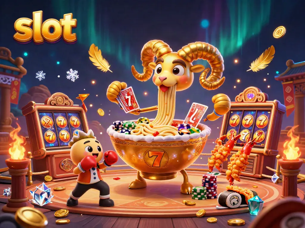 Slot mengubah kartu dan chip di kasino virtual dengan karakter unik dan elemen berapi.