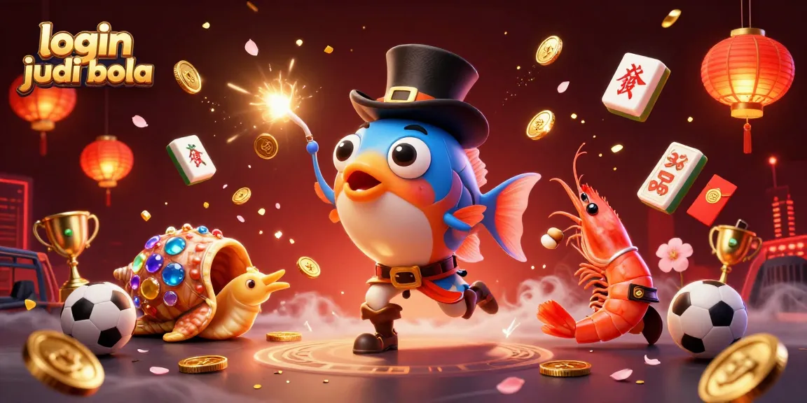 Engage with login judi bola as deep-sea characters attract riches in a thrilling betting scene.