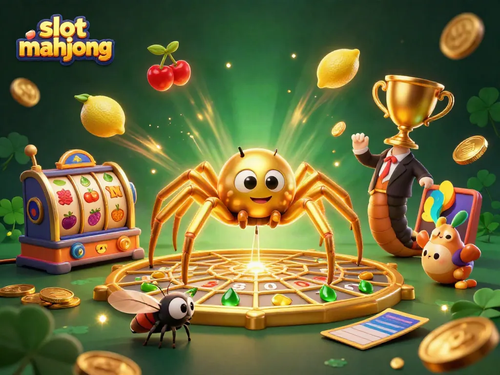 Mainkan slot mahjong dengan simbol jackpot dan elemen visual menarik di kasino online.
