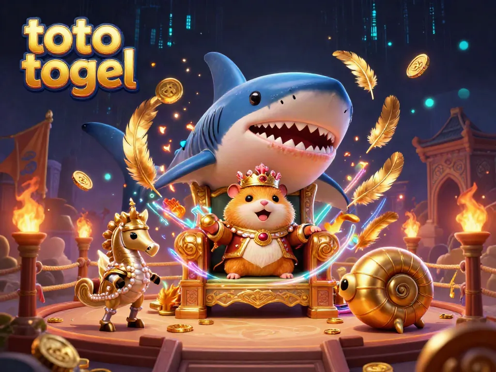 Experience the excitement of toto togel gaming illustrated through vibrant characters and dynamic action.