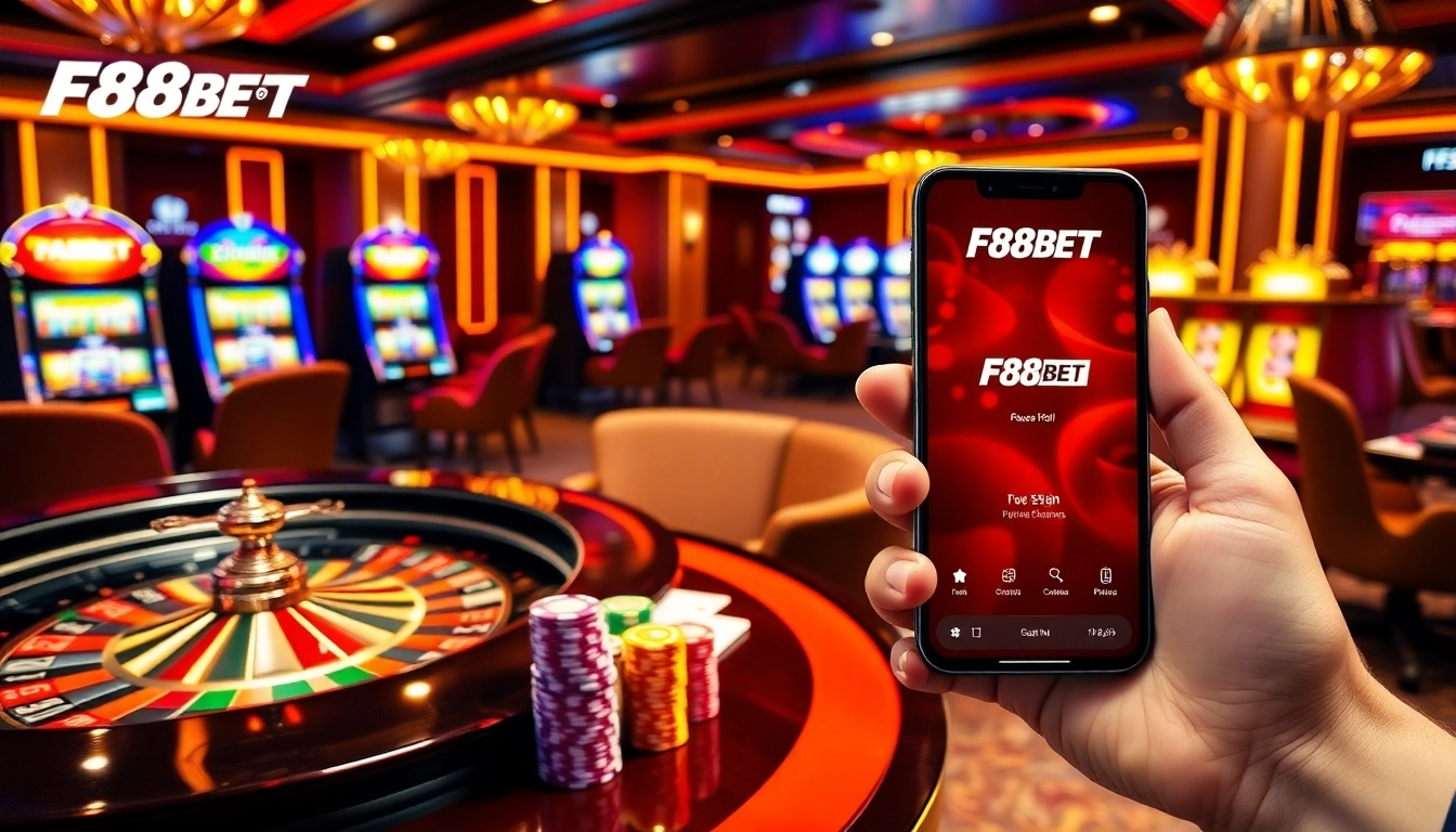 Experience the excitement of F88BET with vibrant casino games and seamless online betting.