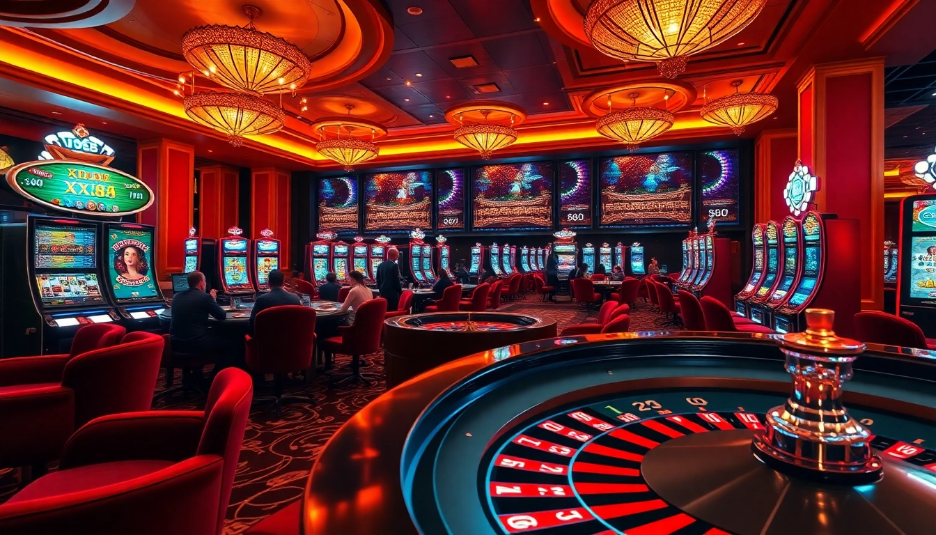 Experience thrilling online betting at XX88.AI with vibrant slot machines and engaging poker games.