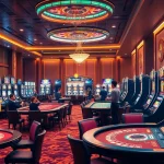 Experience the thrill of BK8 เว็บตรง with exciting casino games and engaging players in a luxurious setting.