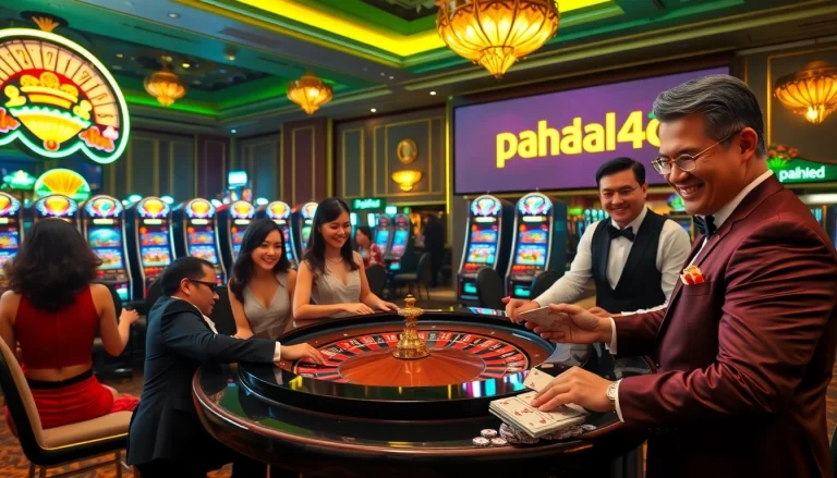 Experience the excitement of pahala4d with professional dealers and vibrant casino tables.