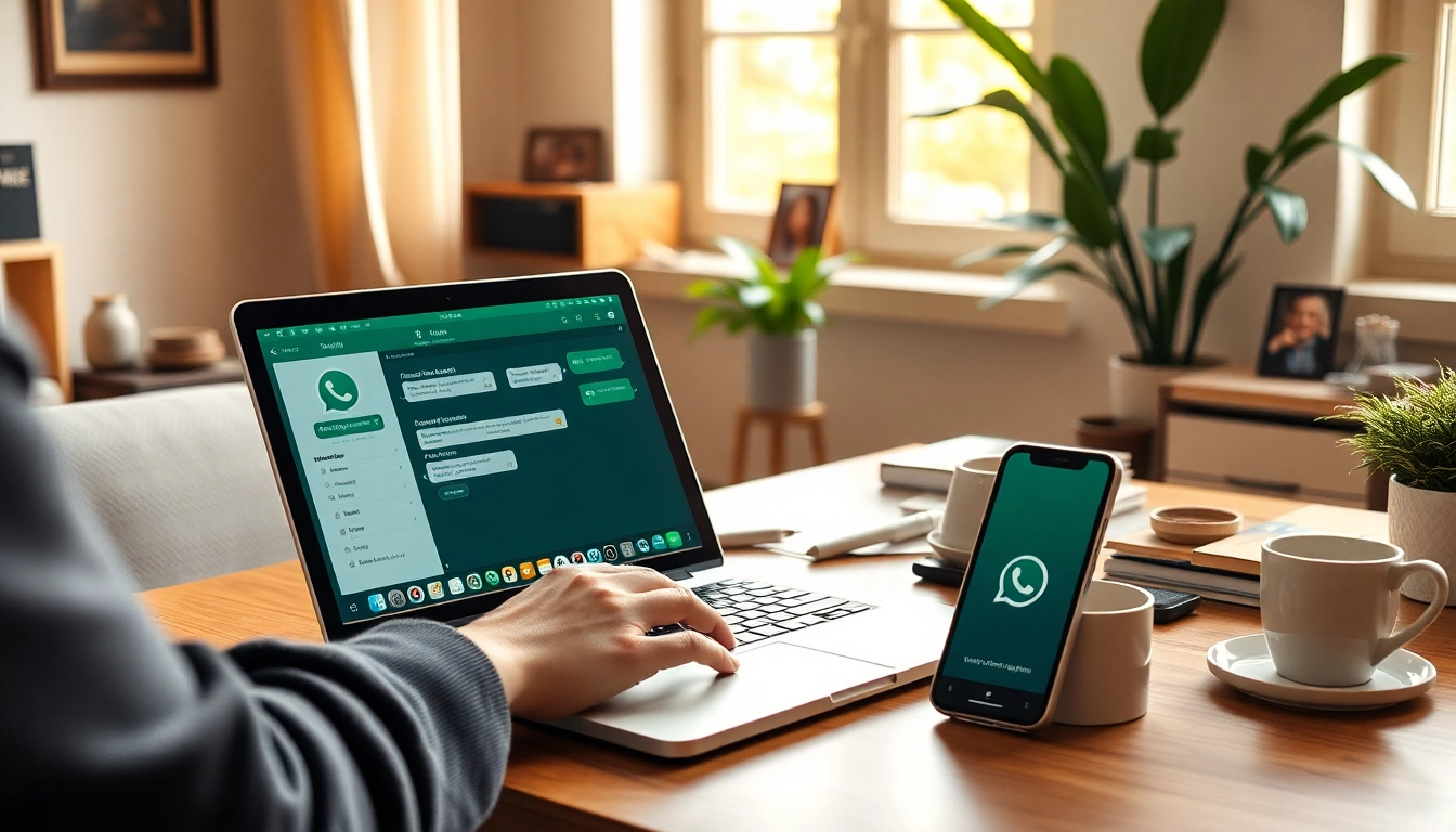 在 快连官网 无缝体验 WhatsApp Web 功能，享受现代化、用户友好的界面，适合温馨的家庭办公室。