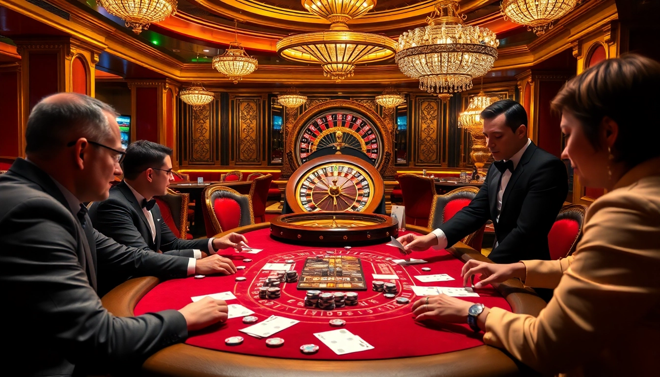 Trải nghiệm sự phấn khích của Ứng dụng Bet VIP tại bàn poker sang trọng.
