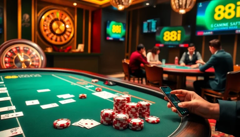 Experience the thrill of winning at the 88i casino, where poker and roulette excitement meets luxury.