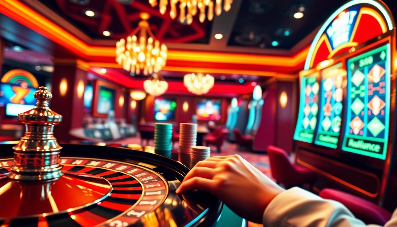 Experience luxury in chơi casino online with live dealer games and vibrant digital slots.