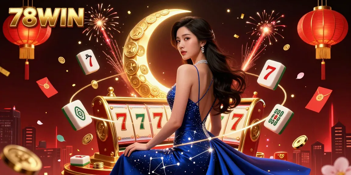 Experience the excitement of slots and zodiac fortune with 78WIN in this vibrant casino scene.