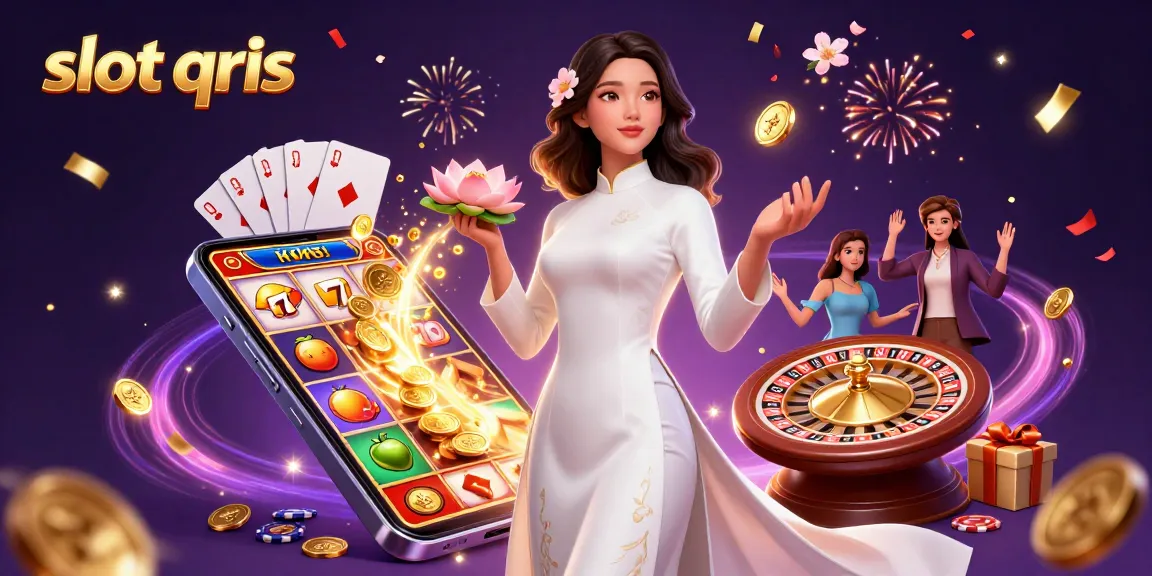 Experience the excitement of slot qris with vibrant visuals, spinning reels, and engaging gameplay elements.