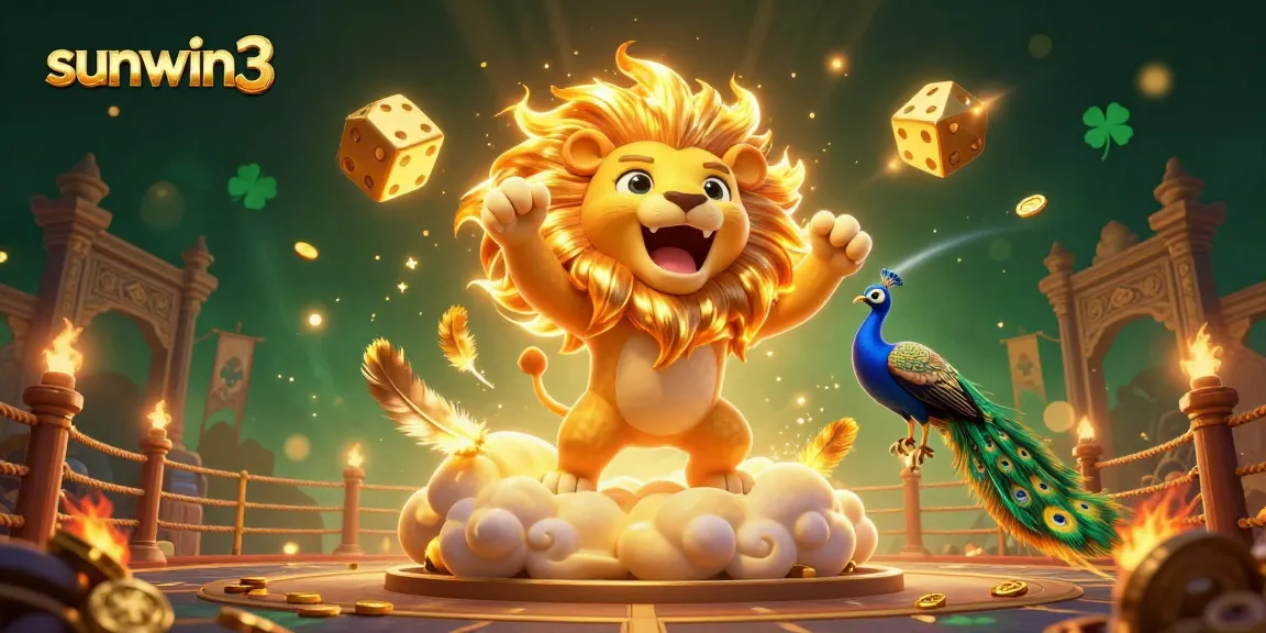 Experience exhilarating gameplay at sunwin3 with dynamic 3D casino characters and cosmic elements.