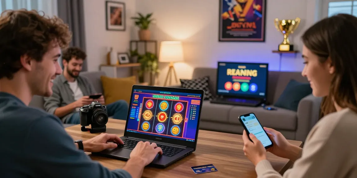 UK players enjoying a credit card casino gaming experience, highlighting promotions and vibrant games at https://euf.co.uk.